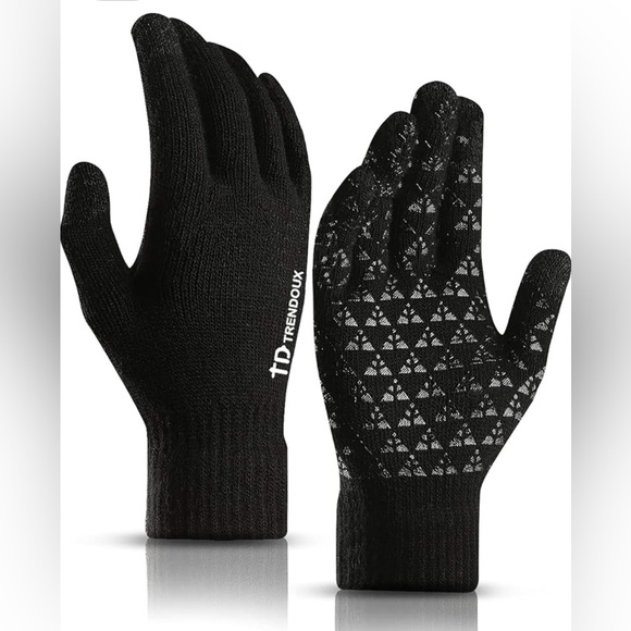 Trendoux Other - TRENDOUX Winter Gloves – Touch Screen Thermal Knit | Unisex | NWT | Black